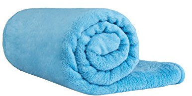 Clinotest XL Kuscheldecke flauschig 150x220cm - Kochfest ohne Einlaufen oder Fusseln - warme Wohndecke in Türkis - auch als Sofadecke, Tagesdecke, Microthermaldecke, Fleecedecke nutzbar im Winter
