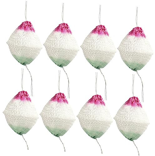 GOOHOCHY 12pcs Double-Headed Kerosene Lamp Lantern Mantles Replacement Wick Cover for Camping Outdoor Use Gas Lantern Mantles