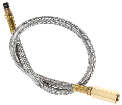 CIYODO Tubo Estensibile in Acciaio Resistente per Collegamento Bombola Gas Flessibile e Riutilizzabile per Stufa da Campeggio e Barbecue all Aperto, Versatile per Uso Frequente