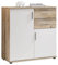 Bobby Kommode in Old Style Optik, Weiß - Modernes Sideboard mit viel Stauraum für Ihren Wohnbereich - 80 x 82 x 35 cm (B/H/T)
