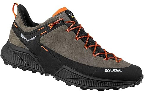 Salewa MS Dropline Leather Scarpe da Trail Running, Bungee Cord/Black, 44 EU
