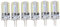 6 Uds GY6.35 Bombillas LED 5W AC 12V Blanco Cálido 2700 a 3000K Blanco 6000 a 6500K 500LM 72LED Bombillas para Hogar Oficina Bombillas LED Bombillas LED(#2)