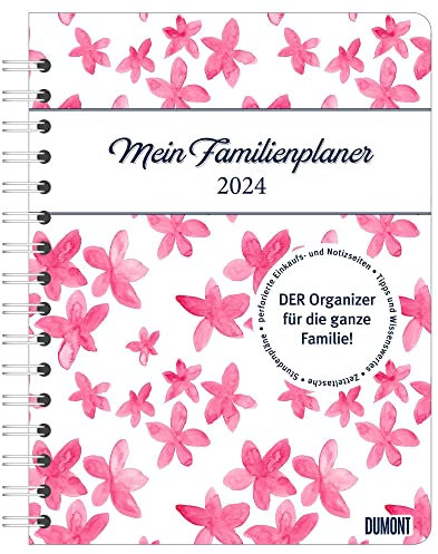 Familienplaner-Buch Colour 2024 17,5x23,1: Diary