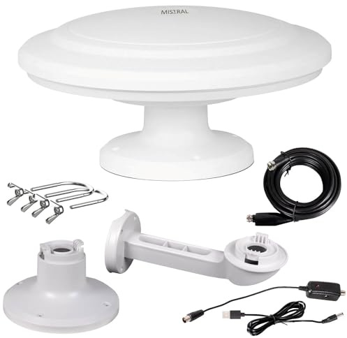 TV-antenn för bil DVB-T2 riktad MI-ANT04 UFO Strong (Vit)