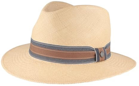 Breiter ORIGINAL schmaler Panamahut Strohhut aus Ecuador Handgeflochten Hut UV-Schutz Bruchschutz Sonnenhut