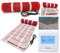 Heat Up Electric Underfloor Heating Sticky Mat 200w per m² for Stone Tiles Laminate Ceramic Porcelain etc (2m x 0.5m)
