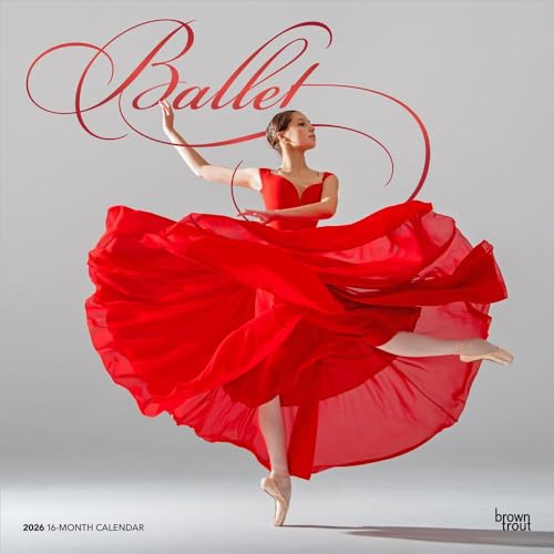 Ballet – Ballett 2026 – 16-Monatskalender: Original BrownTrout-Kalender [Mehrsprachig] [Kalender]