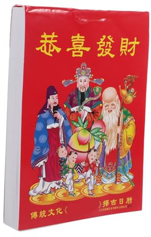 SEWACC Mondkalender Zerreißbarer Hängender Wandkalender im Klassischen Design für Stilvolle Wohnraumdekoration und Einfache Navigation