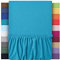 leevitex® Spannbettlaken 90x200cm - 100x200cm | Spannbetttuch Bettlaken | 100% Jersey Baumwolle | Matratzenhöhe bis 25 cm | Öko-Tex | Türkis/Ocean