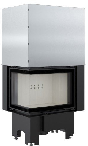 Kratki Kamineinsatz VNL 610/430 links Hebetür 9 kW Kamin Kaminofen Heizeinsatz