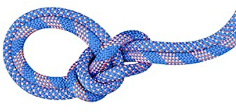 MAMMUT Corda semplice 9.5 Crag Classic DUODESS, Adulti Unisex, Carribean Blue/White (Multicolore), 70 m