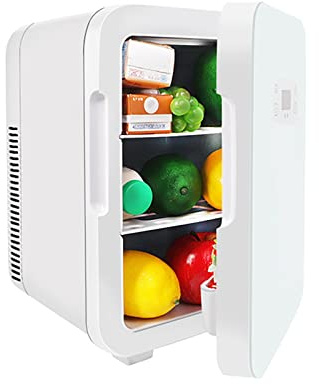 Mini Frigorifero Frigo Portatile Per Bevande Alla Birra Con Controllo Della Temperatura Impianto Termoelettrico Più Fresco E Più Caldo Per Auto / Campeggio / Viaggi Alimentato AC / DC ( Color : Digita
