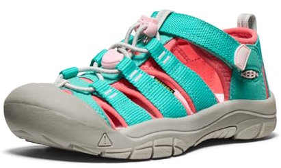 KEEN Newport H2 Sandalen, Bright Aqua/Giggle Pink, 37 EU