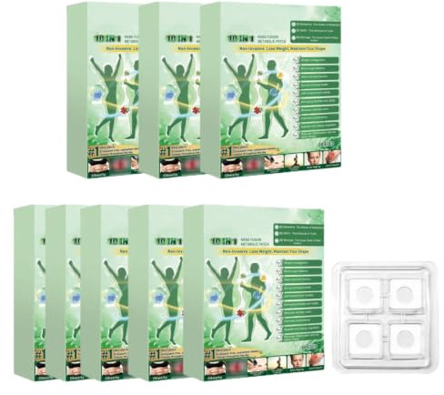 10-i-1 Metabola Plåster med Berberin, NAD & Moringa, 7 Plåster | 10-i-1 transdermalt plåster med nanodiffusion, berikat med berberin, NAD och moringa, reglerar blodsockret