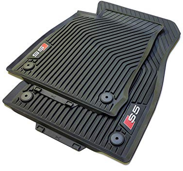 Audi Original S5 Allwetterfußmatten vorn 8W7061221A 041 Gummimatten Fussmatten