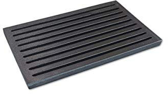 GRILLROSTPROFI Ascherost - Feuerrost - Kohlerost - Kaminrost in Premium-Qualität, Gusseisen, 16 x 26 cm