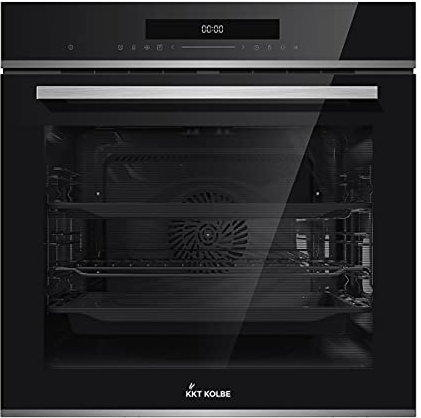 KKT KOLBE Einbaubackofen 60 cm | 72L | 3,2kW | Pyrolyse | Pizzafunktion | Grill | Umluft | Heißluft | Teleskopauszüge | Abschalt-Timer | Kindersicherung | EB8019EDP