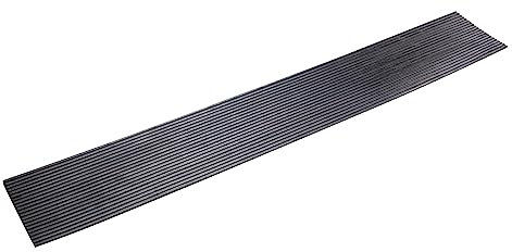 Gummi Vollgummi Bordsteinrampe Schwellenrampe Auffahrrampe Rampe 900x140x15 mm