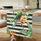 Blatt Tischläufer Frühling Sommer Tischläufer Vogel Grünes Blatt Bunt Blumen Muster Tischdecke Waschbar Modern Küche Tischsets Esstisch Dekoration Wohnzimmer Tischläufer für Esszimmer Dekor 40x140cm