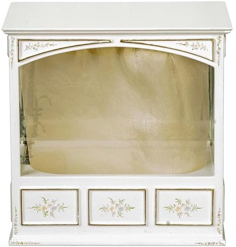Dolls House Victorian Bathtub White Hand Painted JBM Bathroom Furniture 1:12