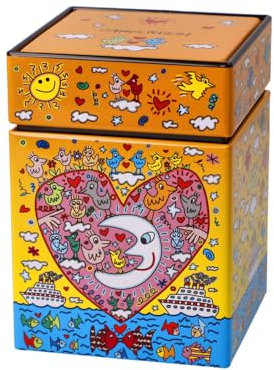 Teedose The Romance of the Sea - James Rizzi Pop Art