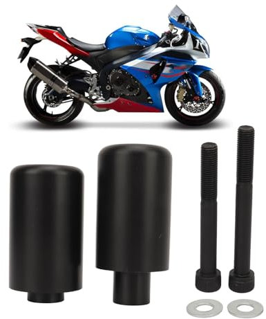 Crash Bobbins,Motorcycle Frame Slider Protector,Motorcycle Frame Sliders Crash Protector Rugged Frame Sliders Crash Guard Replacement for Suzuki GSXR K5 1000