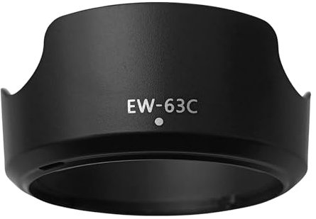 Pare-Soleil pour Appareils Photo | Compatible avec Canon EOS Rebel T8i T7i T6i T5i SL3 SL2 90D 80D 70D 77D avec Objectif Canon EF-S 18-55 mm f/3,5-5,6 is STM ou Canon EF-S 18-55 mm f/4-5,6 is STM