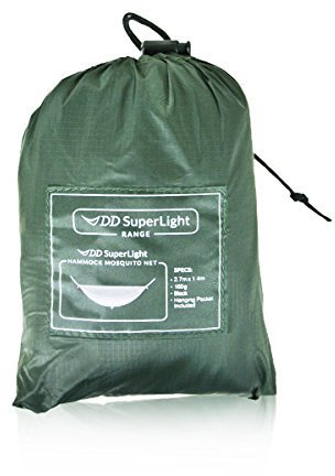 DD Hammocks SuperLight Mosquito Net - UltraLight Hammock Mosquito Net for Insect Proofing on Lightweight Camping Adventures