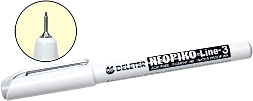 Deleter Neopiko Line 3 Manga Comic Pen - Glay 0.05mm