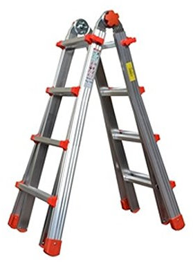 Marchetti Escalera de aluminio Escuadra 55 10+10 Art.20702