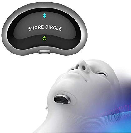 GZD Inteligente Dispositivo Anti ronquido, solución para Detener los ronquidos, Ayuda para el Sueño Anti-ronquido estimulador Muscular, ronquido Silenciador