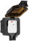 Knightsbridge OP7N Outdoor Weatherproof Single fuse switch with Neon, Black, 153 mm*110 mm*84 mm