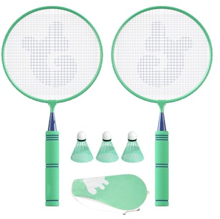 Giocattolo per racchetta da badminton - Racchetta da badminton con borsa da trasporto | Kit Racchetta da badminton per bambini all'aperto | Attrezzatura sportiva di design ultra leggera per attività