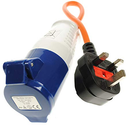 Maypole 230V Caravan Hook-Up Lead with 3 Pin UK Plug