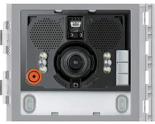 Bticino, Farbkamera mit integriertem Lautsprechermodul,für Türstation SFERA,zur Installation v,Audio-Video-Systemen in 2-Draht-Technik,1-3-Sensor inklusiv LEDs,Antibeschlag-Heizung,2 Ruftasten,351200