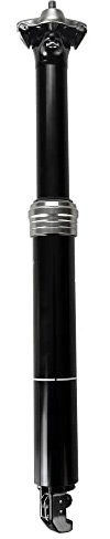 XLC All MTN Teleskopsattelstütze SP-T11 - Robuste Performance fürs Mountainbiken, Schwarz, 328 mm