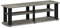 Furinno Nelly Entertainment Center TV-Ständer, Französische Eiche/Schwarz, 110 (B) x 34 (H) x 33.3 (D) cm