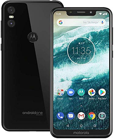 Motorola one (XT1941-4) 4GB / 64GB 5.9-inches Dual SIM Factory Unlocked - International Stock No Warranty (Black) (Renewed)