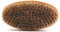 1 Piece Beard Brush - Boar Bristle Brush with Solid Wood Handle for Firm Bristles to Tame and Soften Facial Hair (Brown)