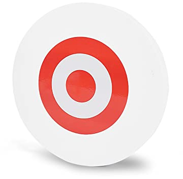 Arrow Targets EVA Foam Round Target for Archery Shooting, White, 1 Piece