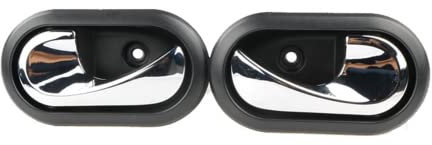 Viviance 1 Paar links und rechts Innentürgriffe innen links und rechts Innentürknauf kompatibel mit Renault Dacia Logan Duster Dokker Lodgy Sandero