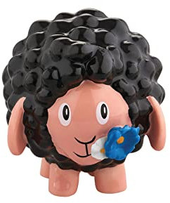 Alessi Nerona AGJ01 13 - Krippenfigur Design Nerona, Porzellan und Handdekoriert, Mehrfarbig, Einheitsgröße