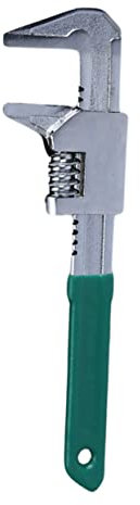 BESTonZON 1stk F-schlüssel Klempnerzange T-werkzeug Schraubenschlüssel Verstellbar Stahl Spanner Rollgabelschlüssel Metall Lebender Schraubenschlüssel 45# Stahl Große Öffnung