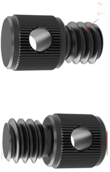 VIVIWI Installazione rapida 1/4 Camera Strap Vite Universali Fit Per Action Cameras Metallo Montaggio Adattatore di Blocco Sicuro De