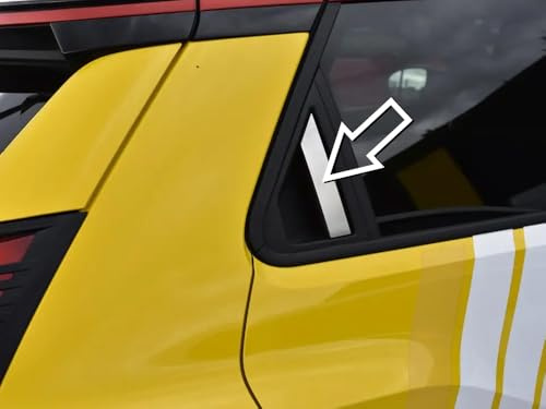 Cubierta de acero para Renault-5 E-Tech | Decoración de las manijas exteriores de las puertas | 2 Piezas 5 R5 Evolution Electric 95 120 150 Urban Range Comfort Techno Iconic Accesorios Y Tech Tuning