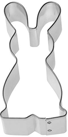 Original Kaiser Plätzchen Ausstecher Hase Henry, klein Ostern, Hasen Ausstechform Edelstahl, Keksausstecher, Ausstechform für Kekse, 8 x 6,5 x 2,5 cm