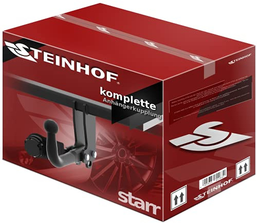 STEINHOF F-072 Anhängerkupplung Kompatibel mit FIAT QUBO 225
