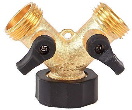 Soytich Kanana 2-voies Y-Distributeur pour Zulaufschläuche, 3/4 Pouces pour Connexion de 2 Appareils (YV03)