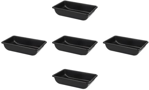 Logiplast 5 Stück Mehrzweckwanne Auffangwannen Ölauffangwanne 35 Ltr. 700 x 500 x 152 mm