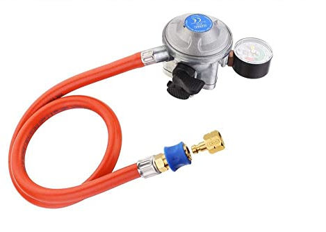 Cadac 28mbar LP Butane Clip-On Regulator With Quick Coupling Silver